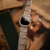 江詩丹頓 2099 TV 縞瑪瑙鑽石腕錶 1970年代