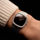 江詩丹頓 2099 TV 縞瑪瑙鑽石腕錶 1970年代