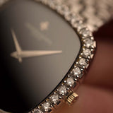 江詩丹頓 2099 TV 縞瑪瑙鑽石腕錶 1970年代