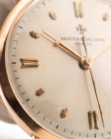 Vacheron Constantin 2897 Vintage Watch Rose Gold Dress Watch 1950s –  GOLDAMMER