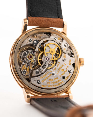 Vacheron Constantin 2897 Vintage Watch Rose Gold Dress Watch 1950s –  GOLDAMMER