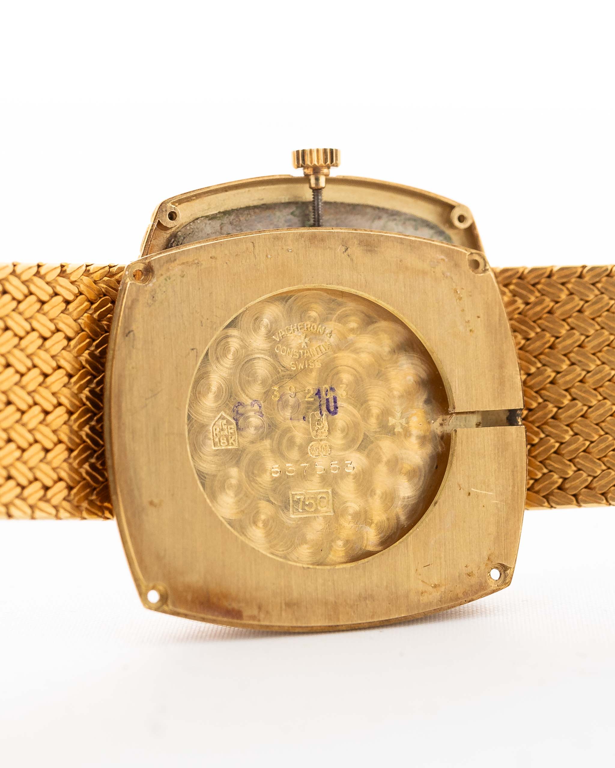 VACHERON CONSTANTIN ブラックボックス付き Vacheron Constantin 18k Square Black 1970s – GOLDAMMER