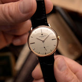 Vintage Vacheron Constantin 6236 watch Sub Second 18k Rose from the 1950s.