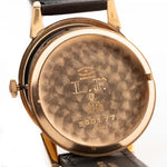 Vintage Vacheron Constantin Guilloche 18k Rose 1940s case back