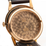 Vintage Vacheron Constantin Guilloche 18k Rose 1940s case back