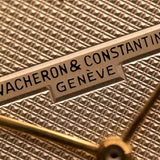 Vacheron Constantin Guilloche Sub Second 1940s