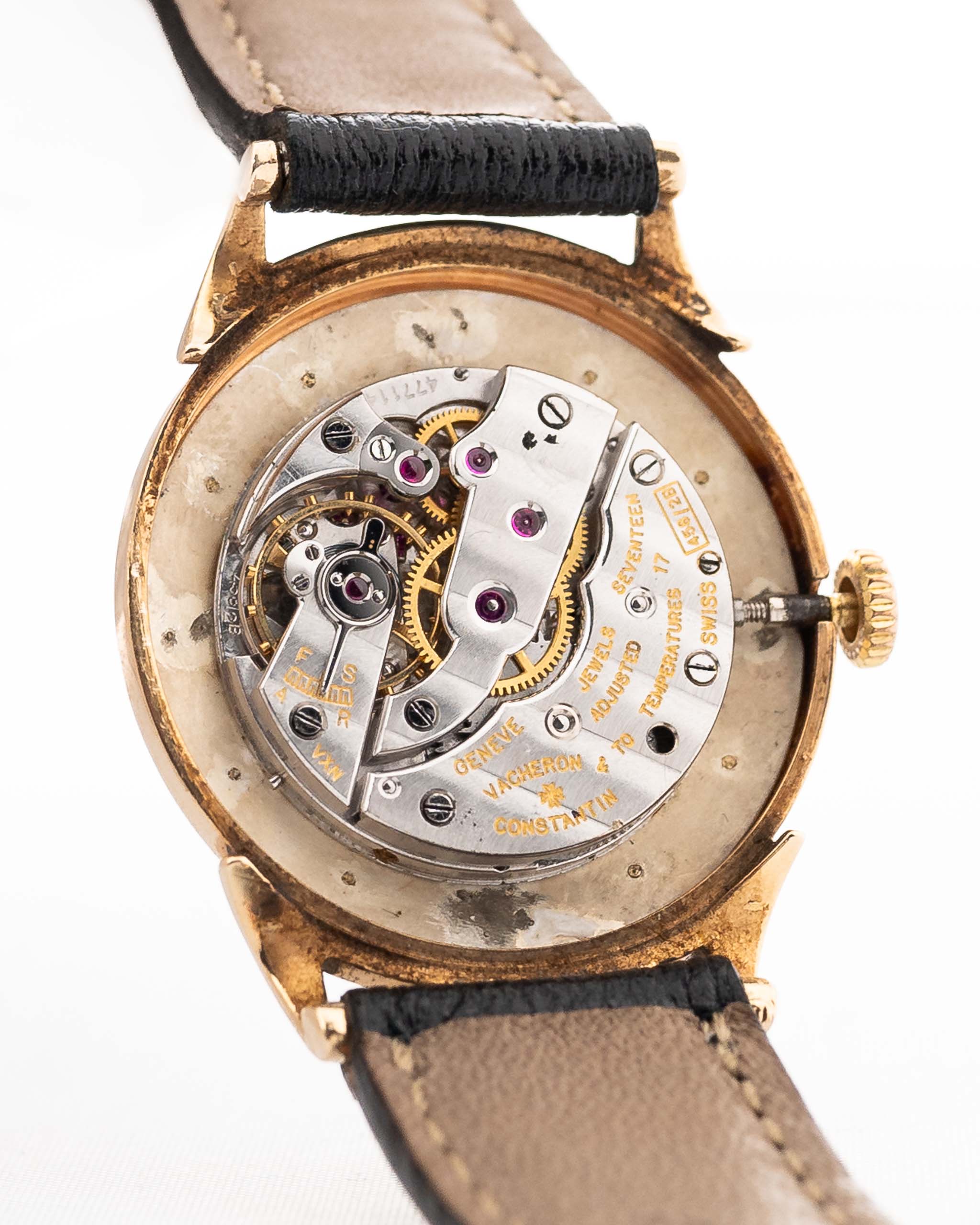 Vacheron Constantin Sub Second 18k Railroad 29mm 1940s – GOLDAMMER