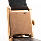 Vacheron Constantin Tank 18k Rosé 1930s