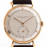 Vacheron Constantin Teardrop Railroad Rose 1940s