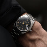 Rolex Oysterdate Precision Black 1986