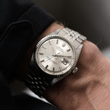 Rolex Datejust Pie Pan Silver 1972
