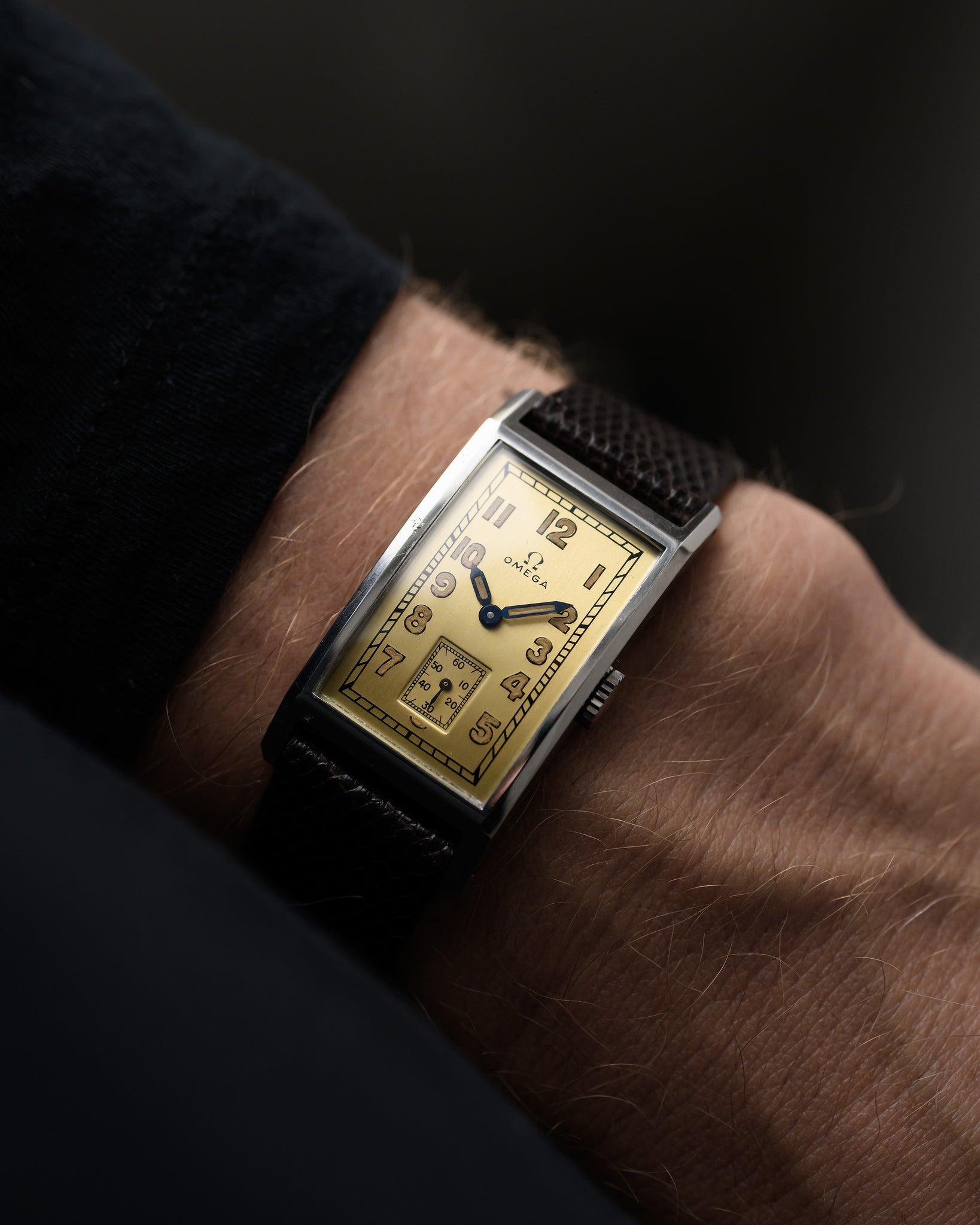 Omega Rectangular Art Deco 1935