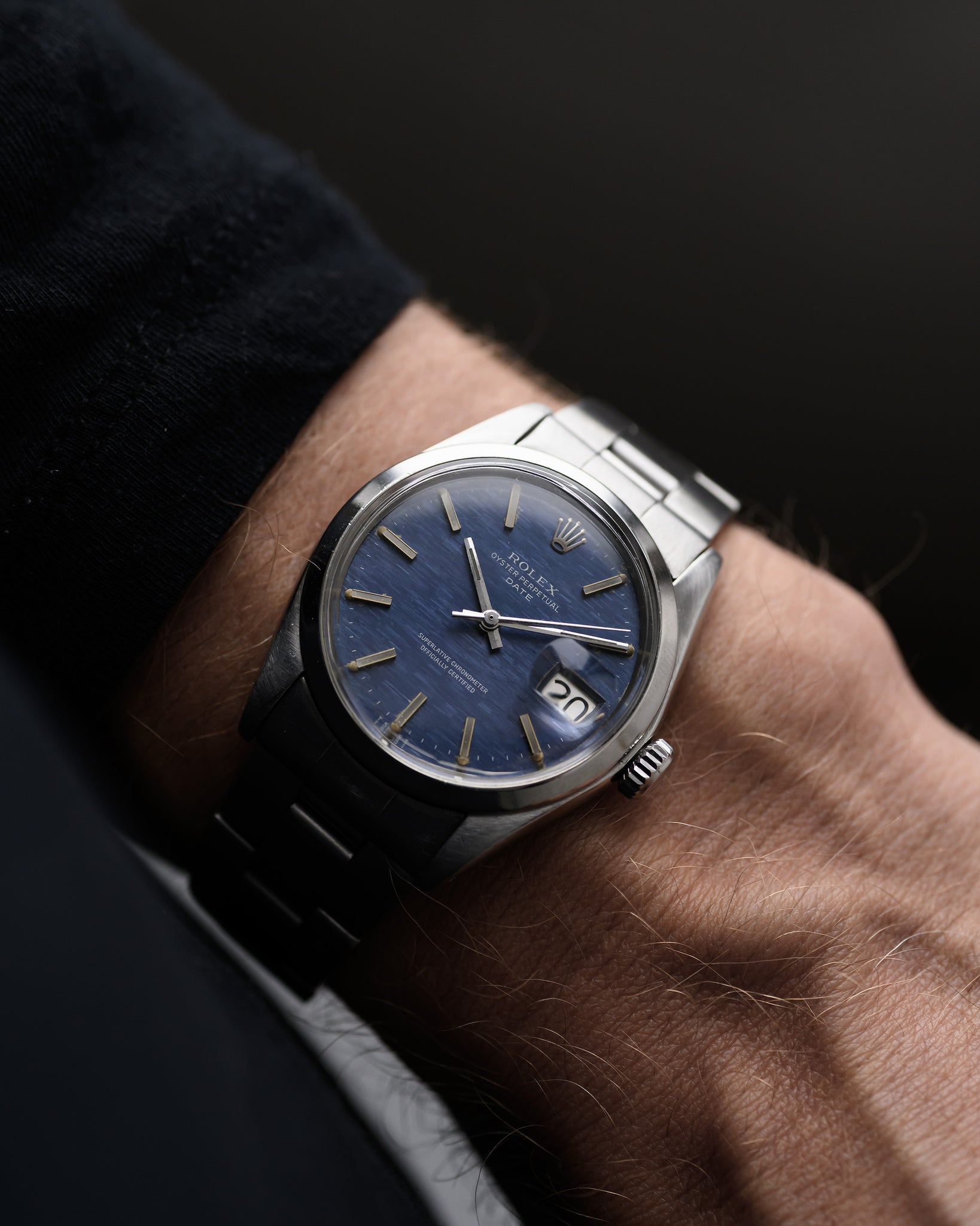 Rolex Oyster Perpetual Blue Mosaic 1972