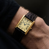 Cartier Tank Vermeil 1990s