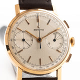 Zenith Cal. 146 計時碼錶 18K 玫瑰金 1960年代