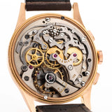 Zenith Jumbo Chronograph 18k Rose 1950s