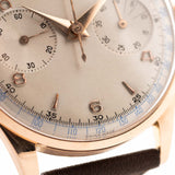Zenith Jumbo Chronograph 18k Rose 1950s