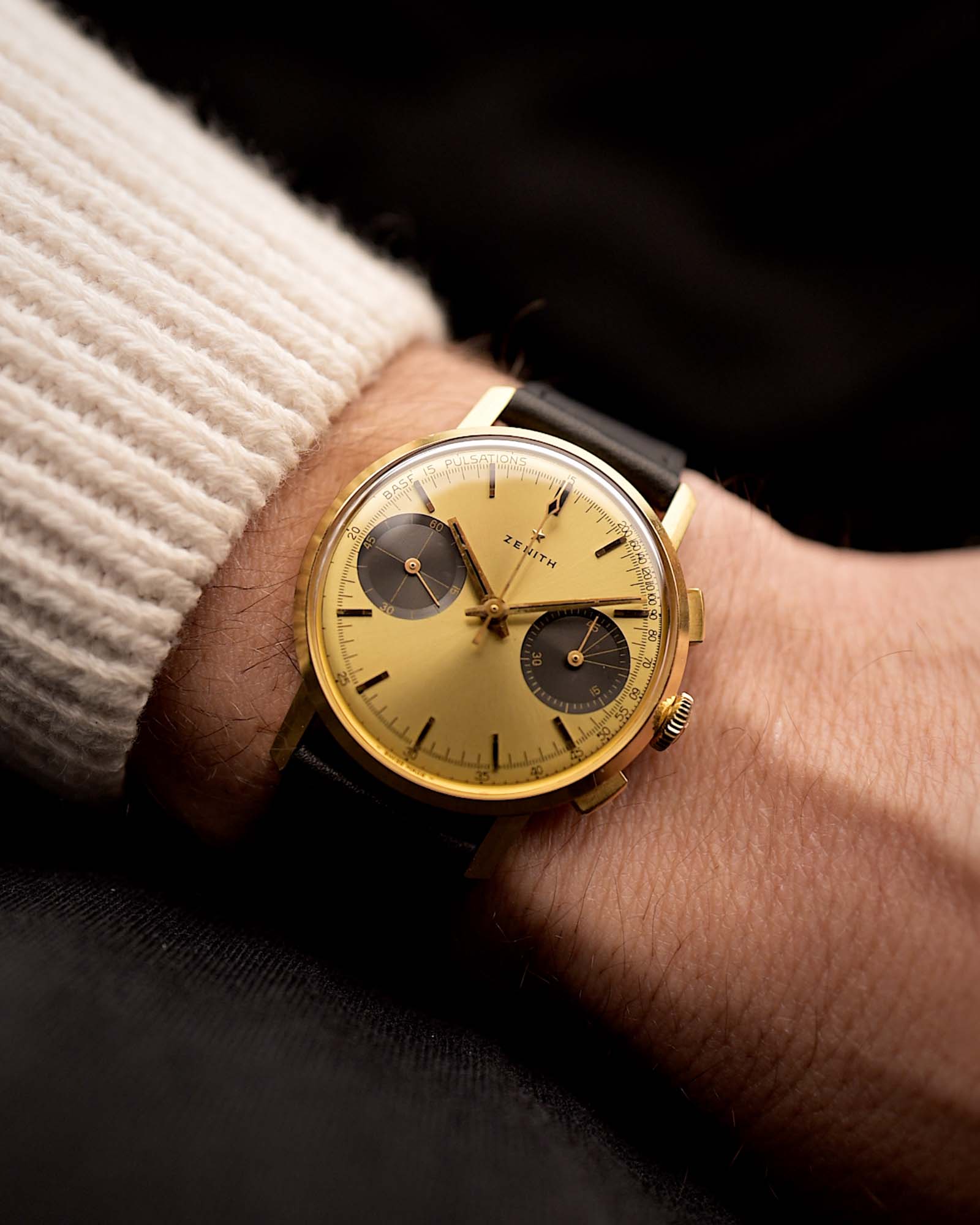 Zenith Panda Chronograph 1960s – GOLDAMMER