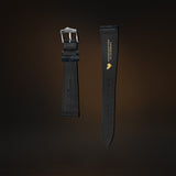 KARDINAL Alligator Embossed Leather Watch Strap