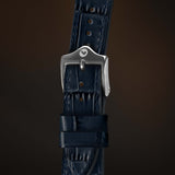 KARDINAL Alligator Embossed Leather Watch Strap