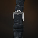 KARDINAL Alligator Embossed Leather Watch Strap
