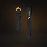 KARDINAL Lizard Embossed Leather Watch Strap