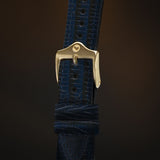 KARDINAL Lizard Embossed Leather Watch Strap