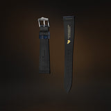 KARDINAL Lizard Embossed Leather Watch Strap