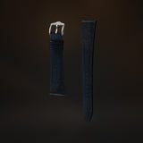 KARDINAL Lizard Embossed Leather Watch Strap