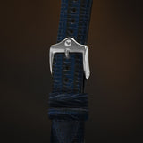 KARDINAL Lizard Embossed Leather Watch Strap