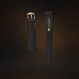 KARDINAL Lizard Embossed Leather Watch Strap