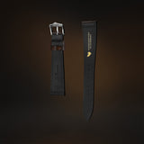 KARDINAL Lizard Embossed Leather Watch Strap