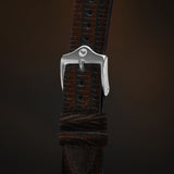 KARDINAL Lizard Embossed Leather Watch Strap