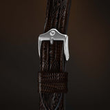 KARDINAL Lizard Embossed Leather Watch Strap