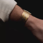 Video of Piaget 18k Rectangular Trinity 1970s on wrist - Ref.- 916 A3 - GOLDAMMER