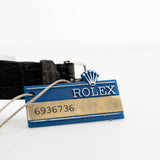 Rolex Cellini 18k Petrol Dial 1981 Nos