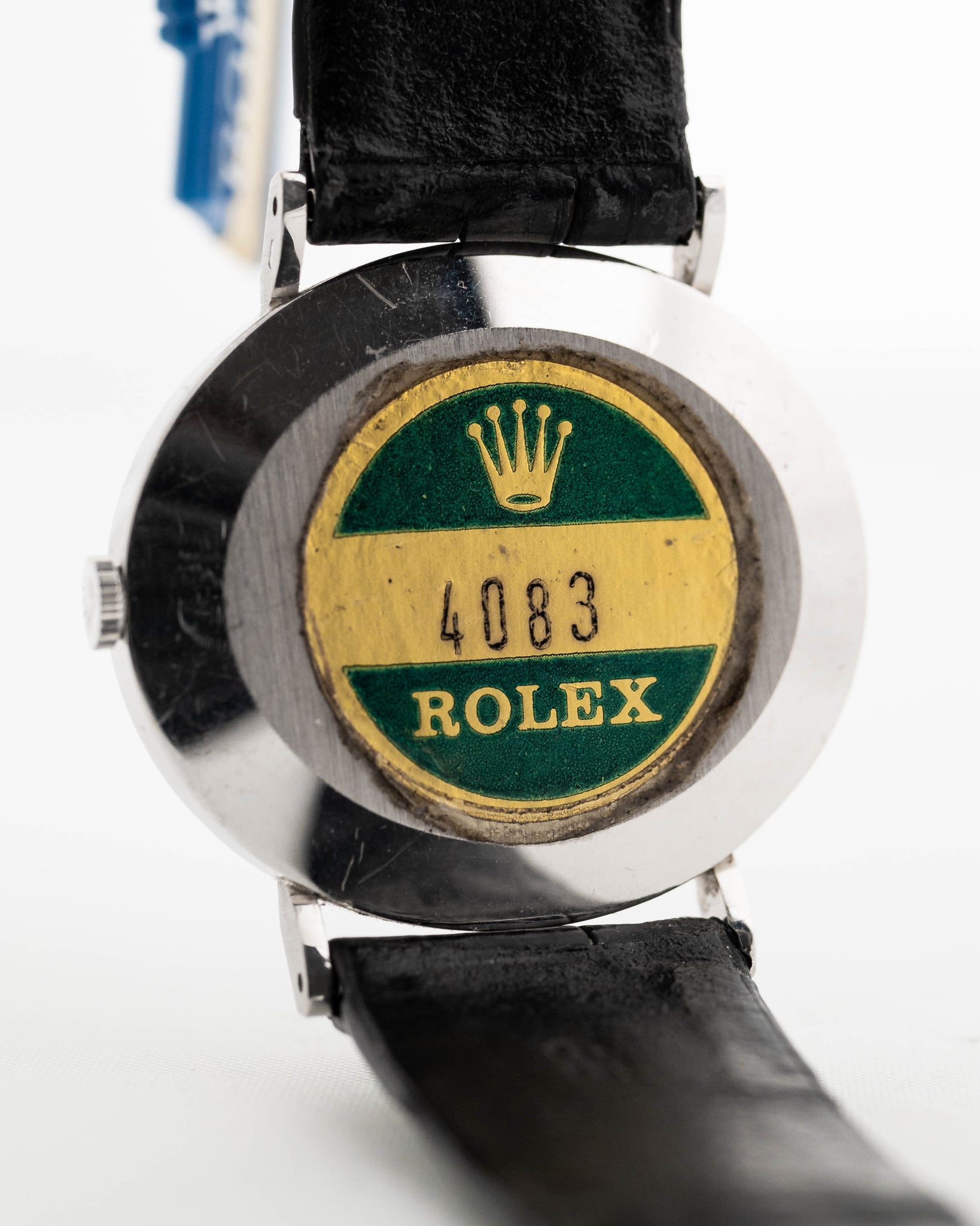Rolex Cellini 18k Petrol Dial 1981 Nos