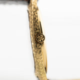 Vacheron Constantin Date 18k Linen Dial 1970s