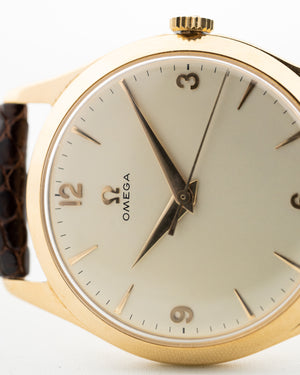 Omega 18k Explorer Dial 1950 Nos