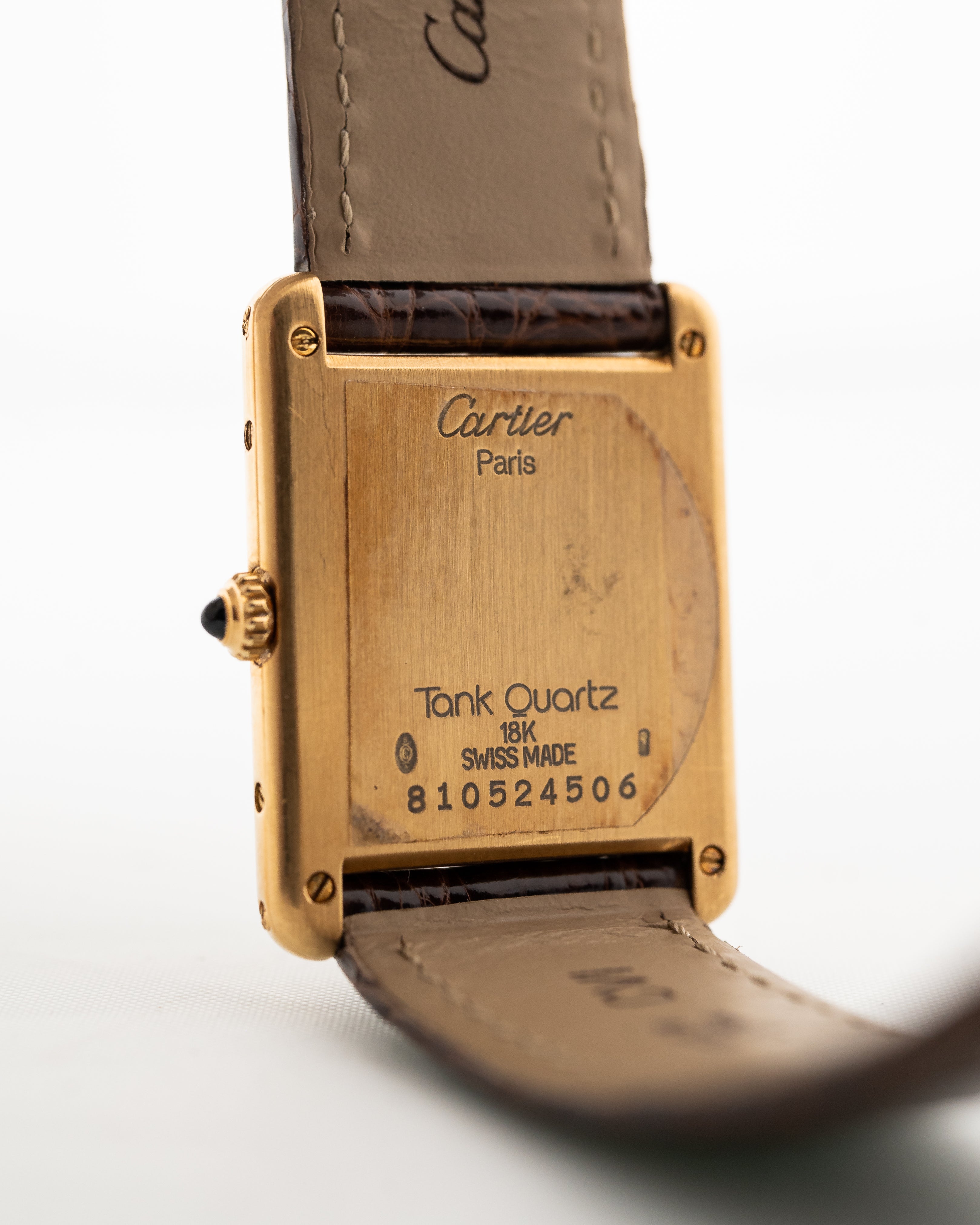 Cartier Tank Louis 18k 1990s – GOLDAMMER