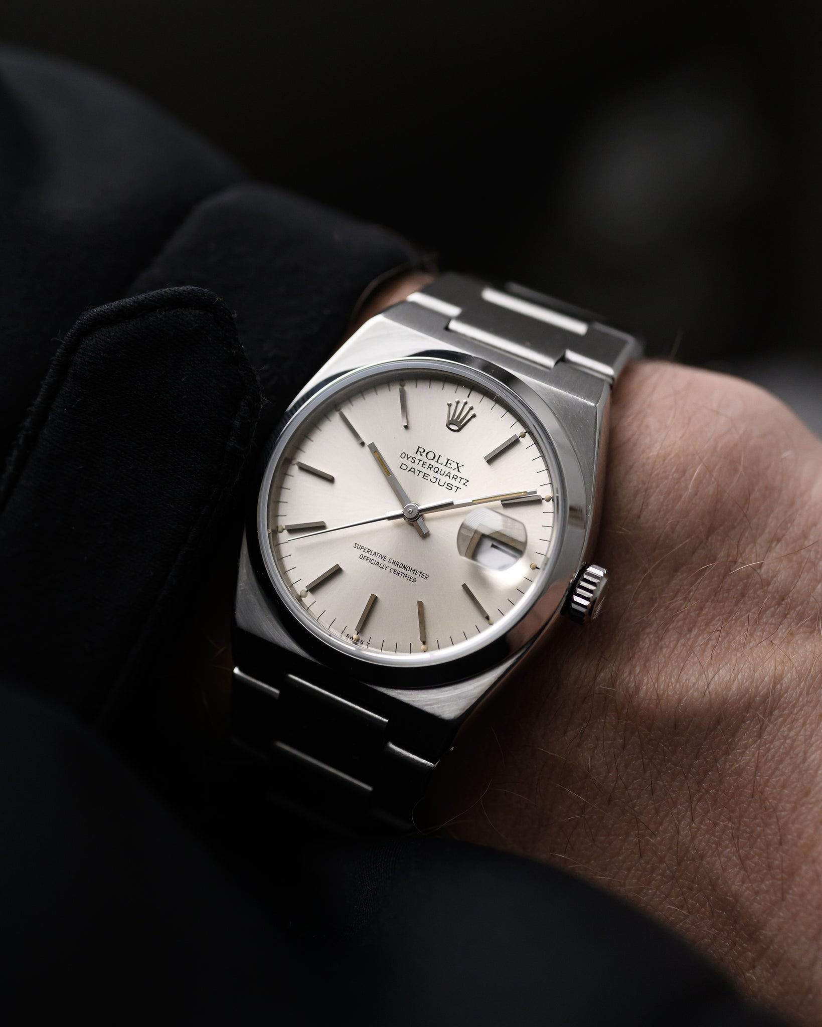 Rolex Datejust Oysterquartz Silver 1979