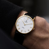Rolex Cellini 18k White Dial 1989