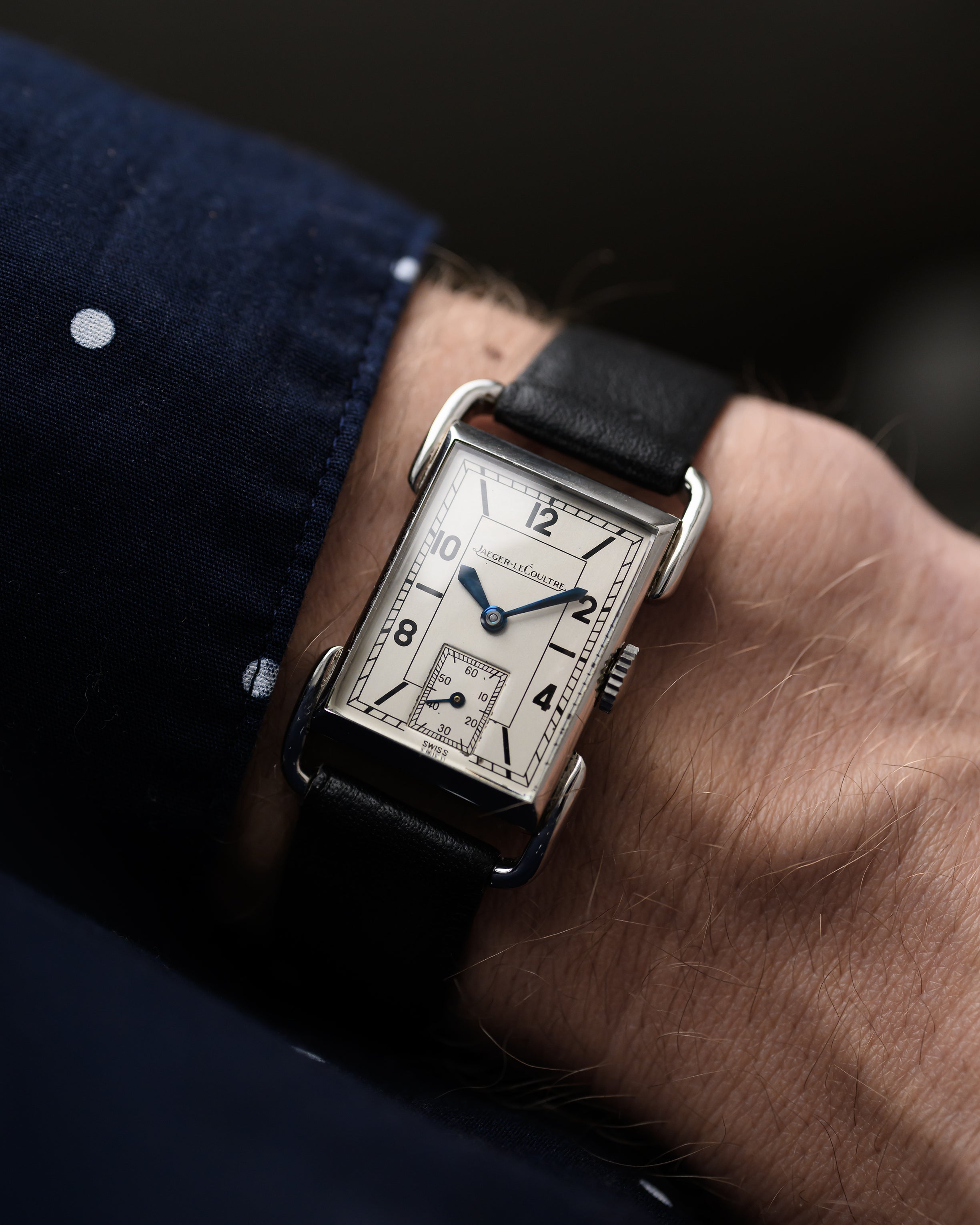 Jaeger lecoultre rectangular hotsell