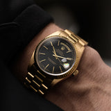 Rolex Day-Date 18k Black 1978