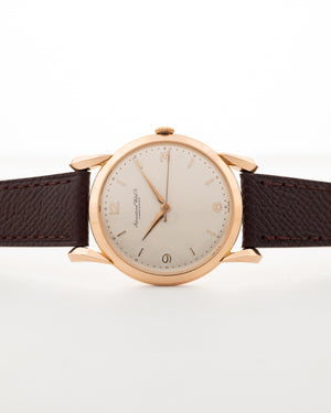 Iwc 18K Rose Gold Bombé 1955 nos