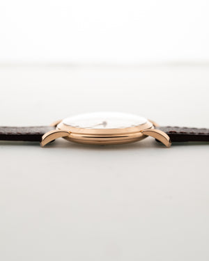 Iwc 18K Rose Gold Bombé 1955 nos