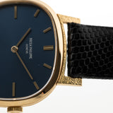 Patek Philippe Ellipse 18k blue Sigma 1974