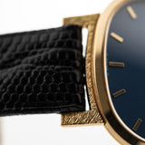 Patek Philippe Ellipse 18k blue Sigma 1974