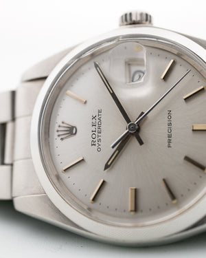 Rolex Oysterdate Precision Silver 1974