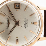 Longines Conquest Date 18k Rose 1961